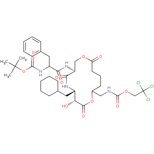 Chemical structure of BindingDB Monomer ID 50003181