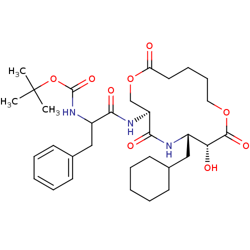 Chemical structure of BindingDB Monomer ID 50003190