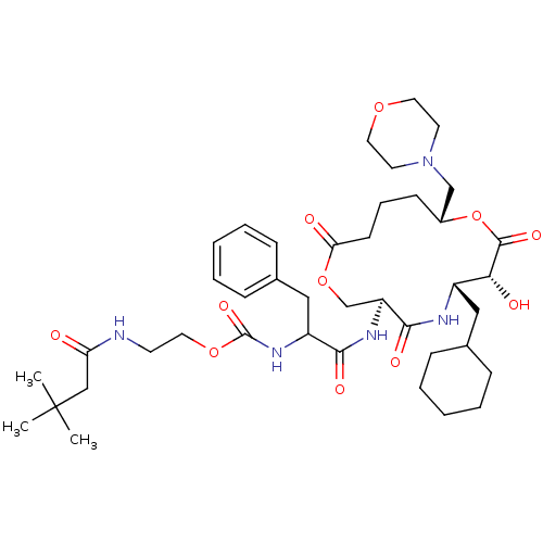 Chemical structure of BindingDB Monomer ID 50003195