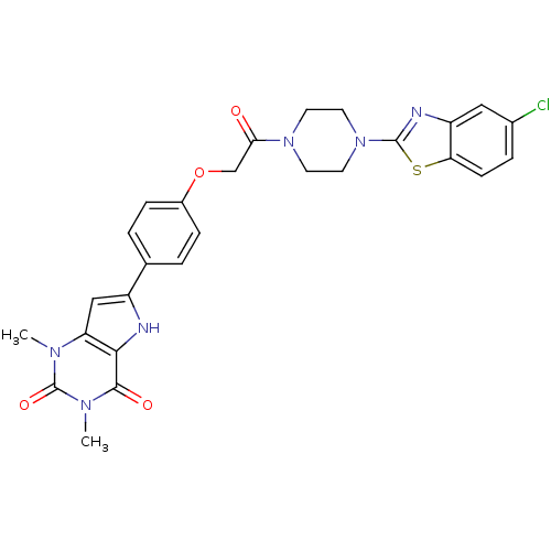Chemical structure of BindingDB Monomer ID 50003222
