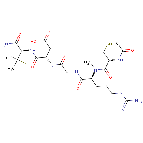 Chemical structure of BindingDB Monomer ID 50003322