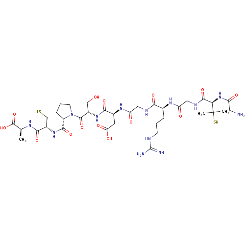 Chemical structure of BindingDB Monomer ID 50003323