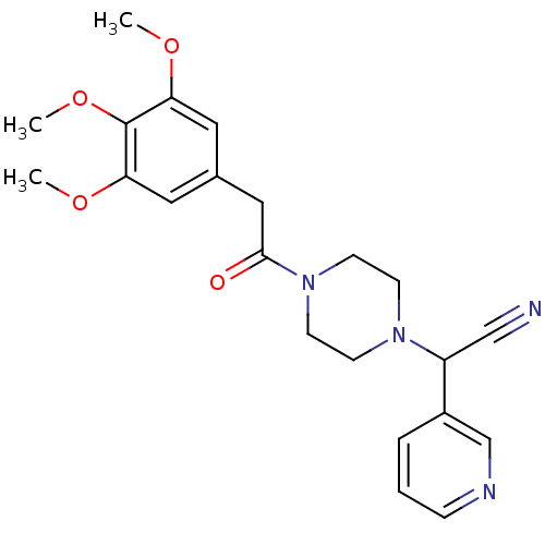 Chemical structure of BindingDB Monomer ID 50003496