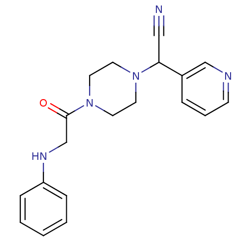 Chemical structure of BindingDB Monomer ID 50003537