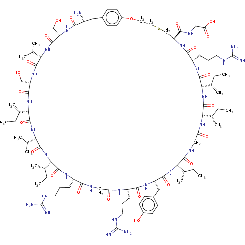Chemical structure of BindingDB Monomer ID 50003581