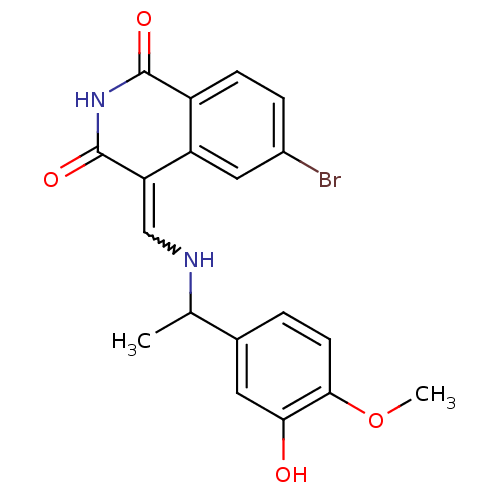 Chemical structure of BindingDB Monomer ID 50003642