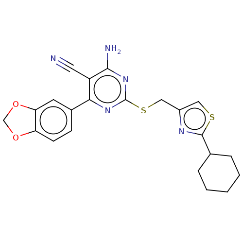 Chemical structure of BindingDB Monomer ID 50003709