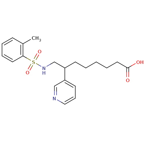 Chemical structure of BindingDB Monomer ID 50003762