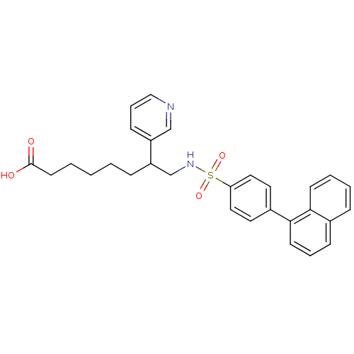 Chemical structure of BindingDB Monomer ID 50003764