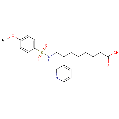 Chemical structure of BindingDB Monomer ID 50003772