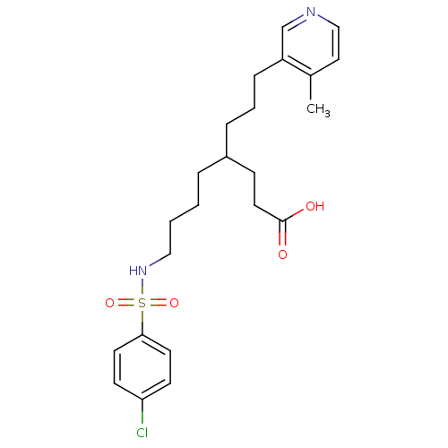 Chemical structure of BindingDB Monomer ID 50003784