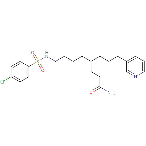 Chemical structure of BindingDB Monomer ID 50003788