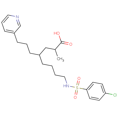 Chemical structure of BindingDB Monomer ID 50003799