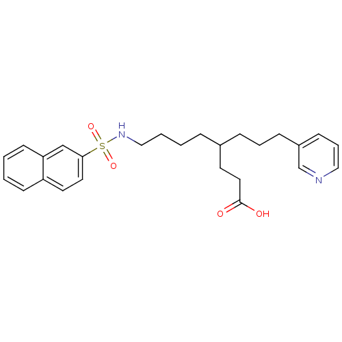 Chemical structure of BindingDB Monomer ID 50003803