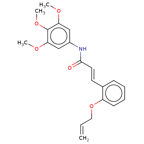 Chemical structure of BindingDB Monomer ID 50003960