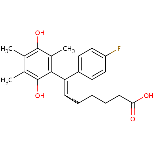 Chemical structure of BindingDB Monomer ID 50005098