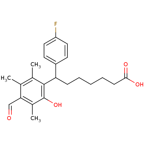 Chemical structure of BindingDB Monomer ID 50005102