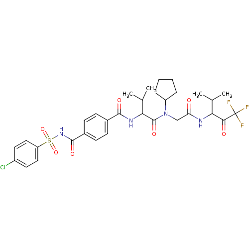 Chemical structure of BindingDB Monomer ID 50005153
