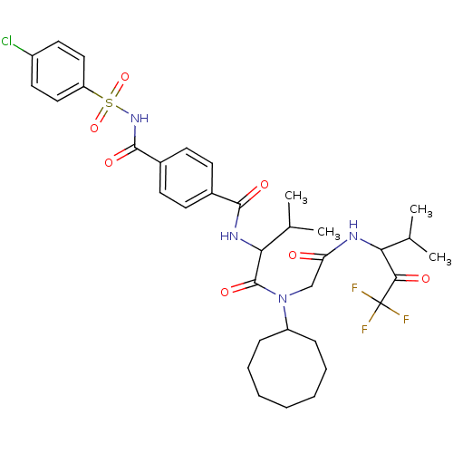 Chemical structure of BindingDB Monomer ID 50005156