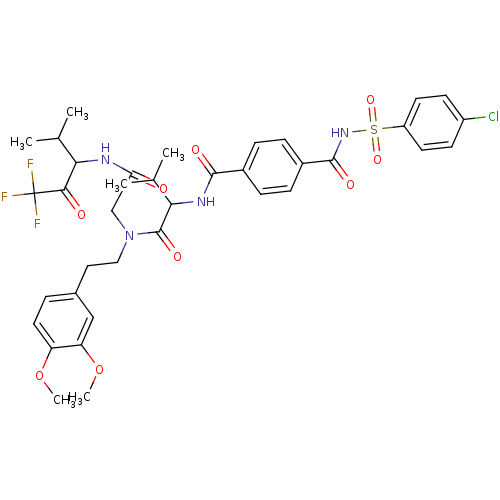 Chemical structure of BindingDB Monomer ID 50005164