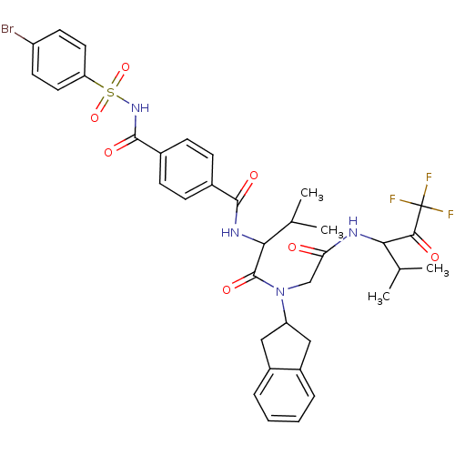 Chemical structure of BindingDB Monomer ID 50005168