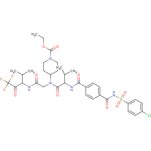 Chemical structure of BindingDB Monomer ID 50005176