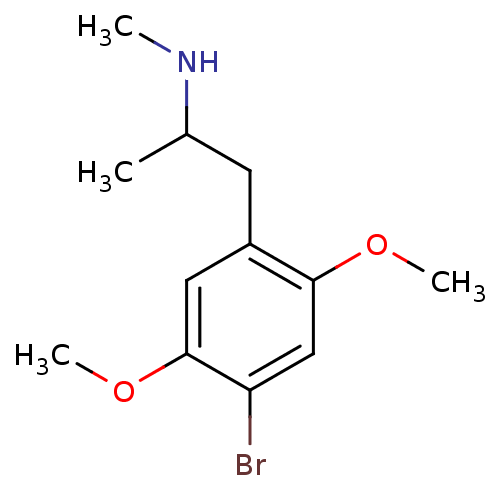Chemical structure of BindingDB Monomer ID 50005254