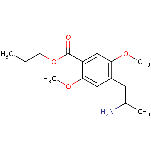 Chemical structure of BindingDB Monomer ID 50005263