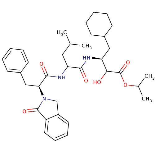 Chemical structure of BindingDB Monomer ID 50005309