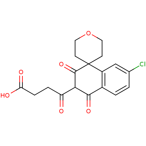 Chemical structure of BindingDB Monomer ID 50005345