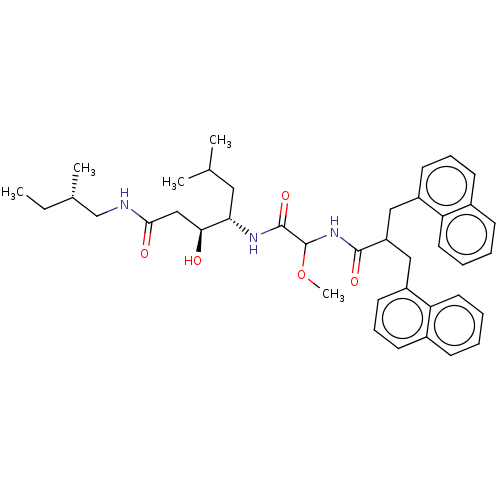 Chemical structure of BindingDB Monomer ID 50005434