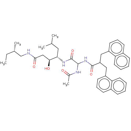 Chemical structure of BindingDB Monomer ID 50005447