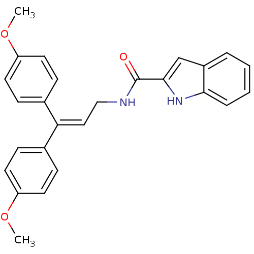 Chemical structure of BindingDB Monomer ID 50005451