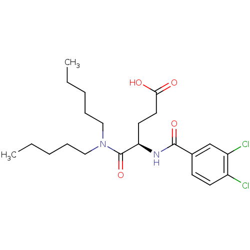 Chemical structure of BindingDB Monomer ID 50005459