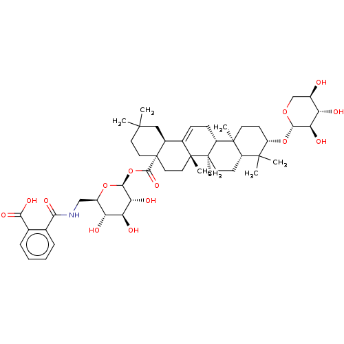 Chemical structure of BindingDB Monomer ID 50005614