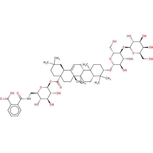 Chemical structure of BindingDB Monomer ID 50005620