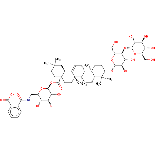 Chemical structure of BindingDB Monomer ID 50005621