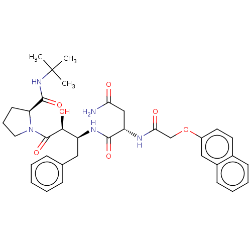 Chemical structure of BindingDB Monomer ID 50005694
