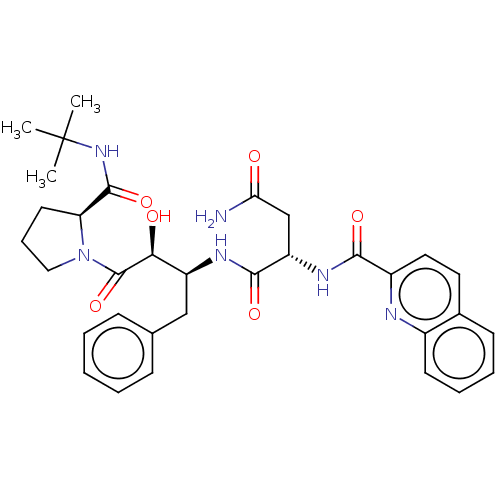 Chemical structure of BindingDB Monomer ID 50005701