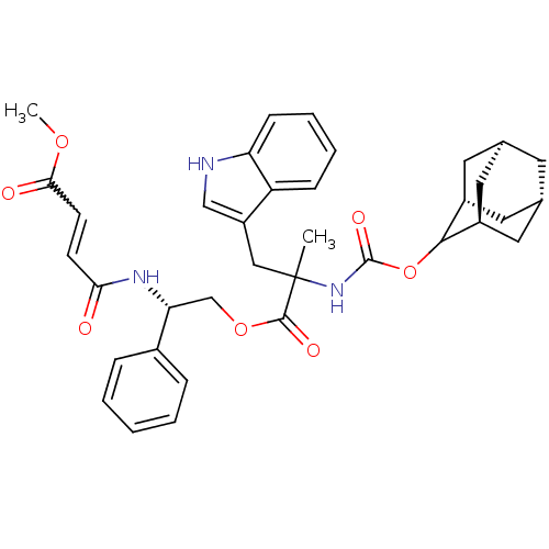 Chemical structure of BindingDB Monomer ID 50005813