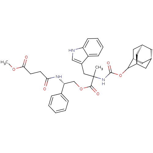 Chemical structure of BindingDB Monomer ID 50005816