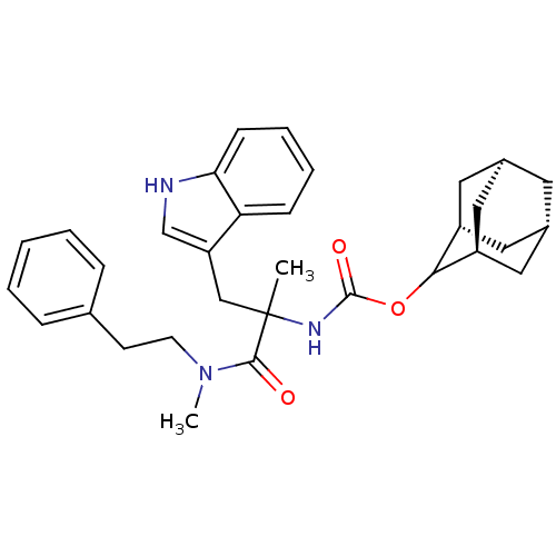 Chemical structure of BindingDB Monomer ID 50005822
