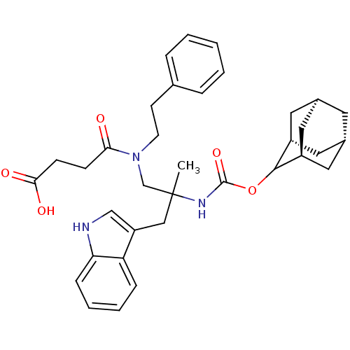 Chemical structure of BindingDB Monomer ID 50005825
