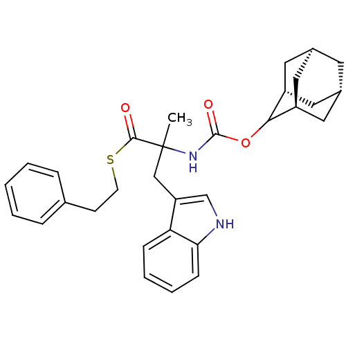Chemical structure of BindingDB Monomer ID 50005828