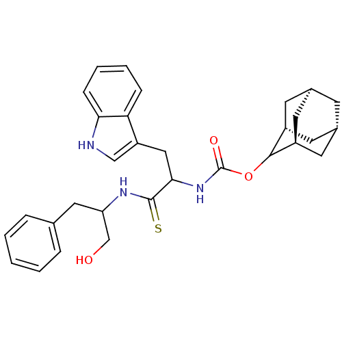 Chemical structure of BindingDB Monomer ID 50005830