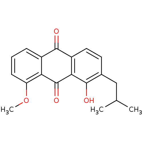 Chemical structure of BindingDB Monomer ID 50005907