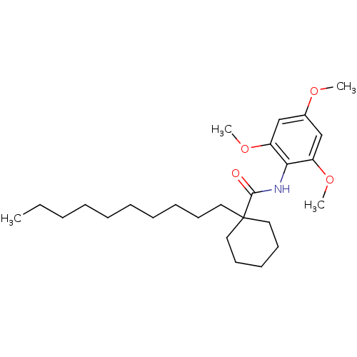 Chemical structure of BindingDB Monomer ID 50005927