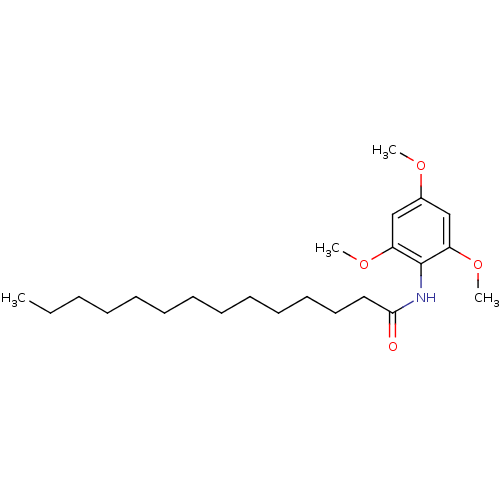 Chemical structure of BindingDB Monomer ID 50005989