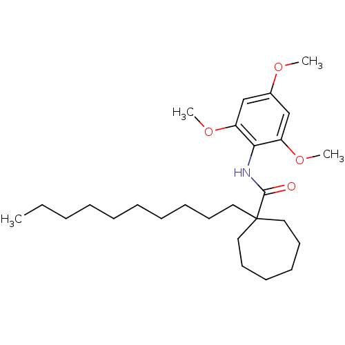 Chemical structure of BindingDB Monomer ID 50005996