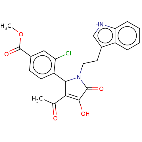 Chemical structure of BindingDB Monomer ID 50007005